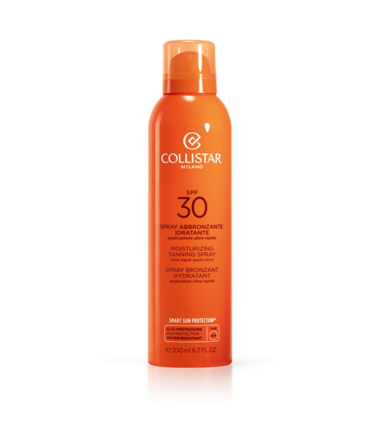 LINEA SOLARI - SPRAY ABBRONZANTE IDRATANTE SPF 30 APPLICAZIONE ULTRA-RAPIDA