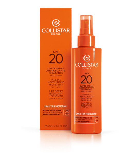 LINEA SOLARI -LATTE SPRAY ABBRONZANTE IDRATANTE SPF 20