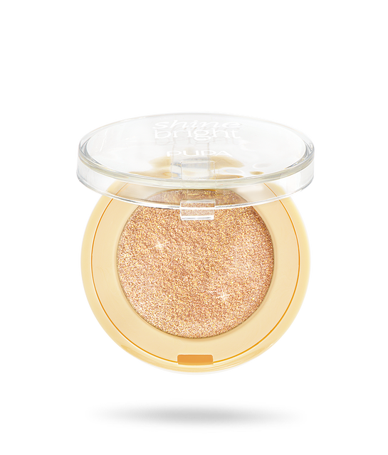 SHINE BRIGHT - SHIMMERING EYESHADOW 002 PURE GOLD