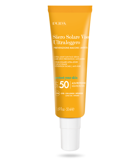 SOLARI - SIERO SOLARE VISO ULTRALEGGERO PREVENZIONE MACCHIE ANTIETA' SPF 50