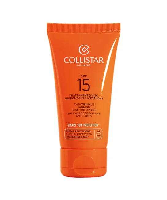 LINEA SOLARI -CREMA VISO ABBRONZANTE SPF 15 ANTIRUGHE DIFESA DNA