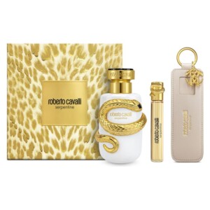 ROBERTO CAVALLI SERPENTINE - COFANETTO PARFUM 100 ML + PARFUM 15 ML + PURSE SPRAY CASE