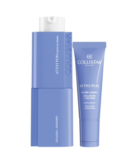 ATTIVI PURI - COFANETTO GOCCE IN CREMA COLLAGENE RASSODANTE + PLUMP LABBRA