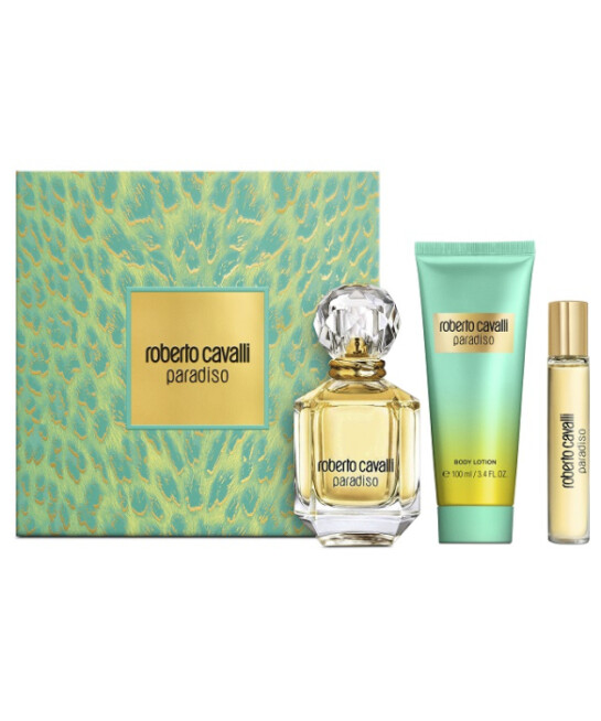 ROBERTO CAVALLI PARADISO - COFANETTO EDP 100 ML + EDP 15 ML + BODY LOTION 100 ML