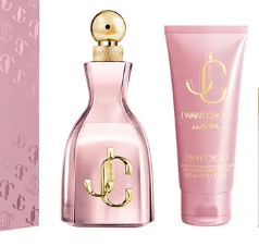 JIMMY CHOO I WANT CHOO WHIT LOVE  - COFANETTO EDP 60 ML + BODY LOTION 100 ML