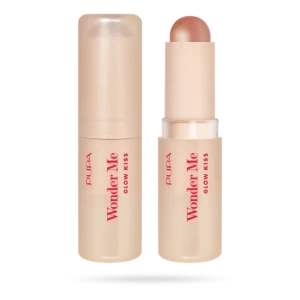 ILLUMINANTE  WONDER ME GLOW KISS - STICK EFFETTO GLOW NATURALE 002 GOLDEN PEACH GLOW