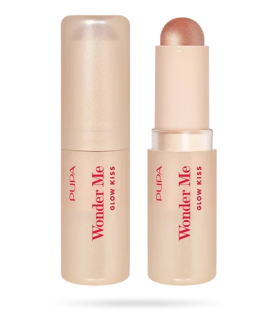 ILLUMINANTE  WONDER ME GLOW KISS - STICK EFFETTO GLOW NATURALE 002 GOLDEN PEACH GLOW