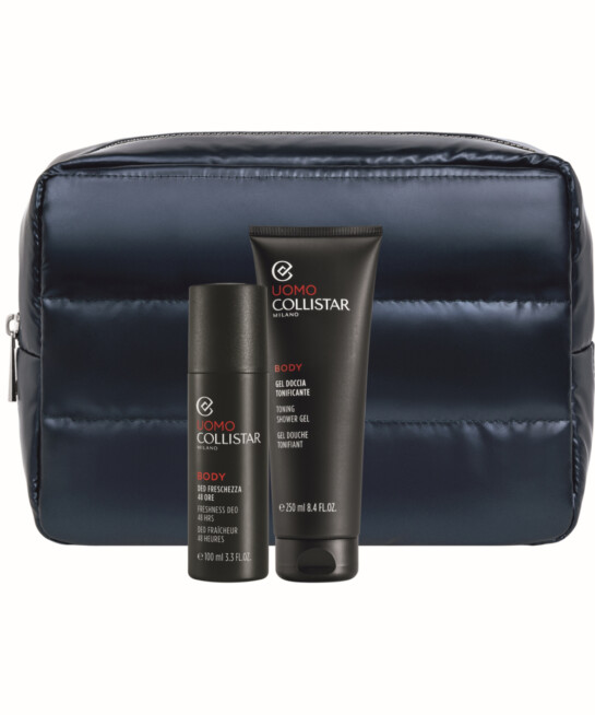 LINEA UOMO - COFANETTO GEL DOCCIA TONIFICANTE 250 ML + DEO FRESCHEZZA 48 ORE 100 ML