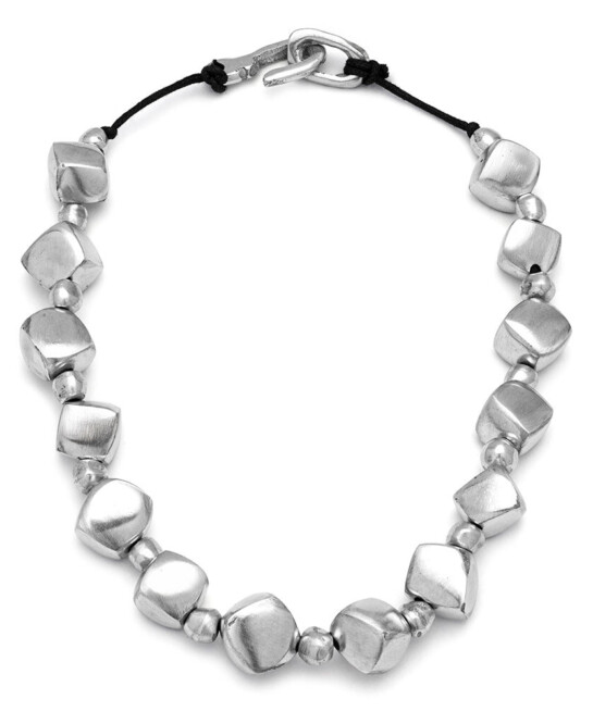 VESTOPAZZO - COLLANA COLLIES 14 CUBES ET BOULES