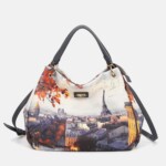 BORSA YES BAG -  City Painted Borsa Tote Grande Donna PARIS VIEW