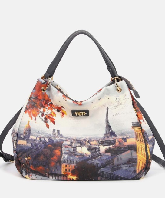 BORSA YES BAG -  City Painted Borsa Tote Grande Donna PARIS VIEW