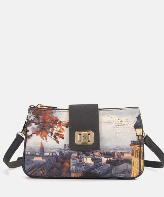 BORSA YES BAG -  City Painted Borsa A Tracolla Donna PARIS VIEW