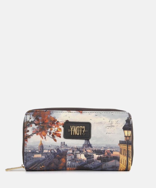 BORSA YES BAG - City Painted Portafoglio Donna PARIS VIEW