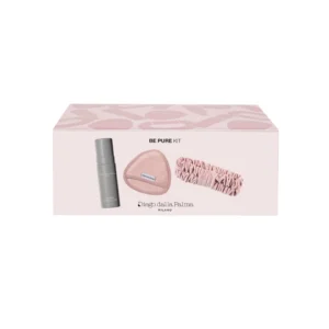SKIN CARE BE PURE - KIT STRUCCATUTTO MOUSSE 150 ML+ FASCIA PER CAPELLI + PANNO-GUANTO STRUCCANTE