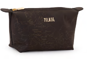 POCHETTE ALVIERO MARTINI - BEAUTY NECESSAIRE MEDIO DARK BROWN