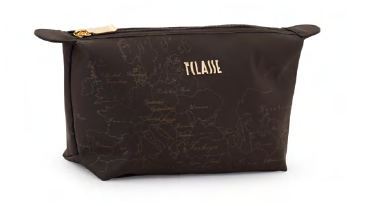 POCHETTE ALVIERO MARTINI - BEAUTY NECESSAIRE MEDIO DARK BROWN