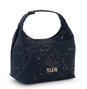 POCHETTE ALVIERO MARTINI - BEAUTY PICCOLO CON MANICOTTO  MIDNIGHT BLUE