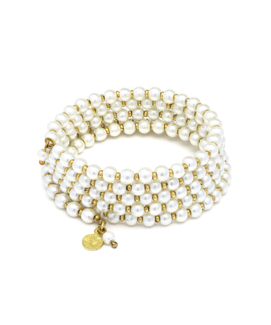 VESTOPAZZO - BRACCIALE PERLE MULTIGIRO