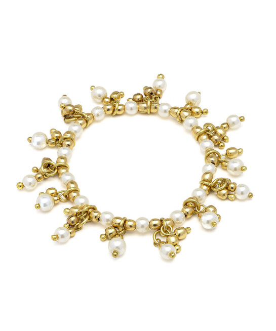 VESTOPAZZO - BRACCIALE PERLE E PERLINE