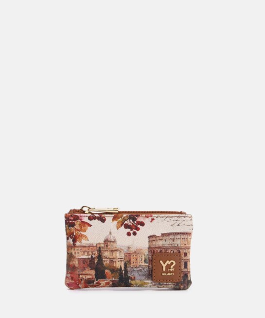 BORSA YES BAG -   Yes Bag Portachiavi Stampa Città DEAR ROME