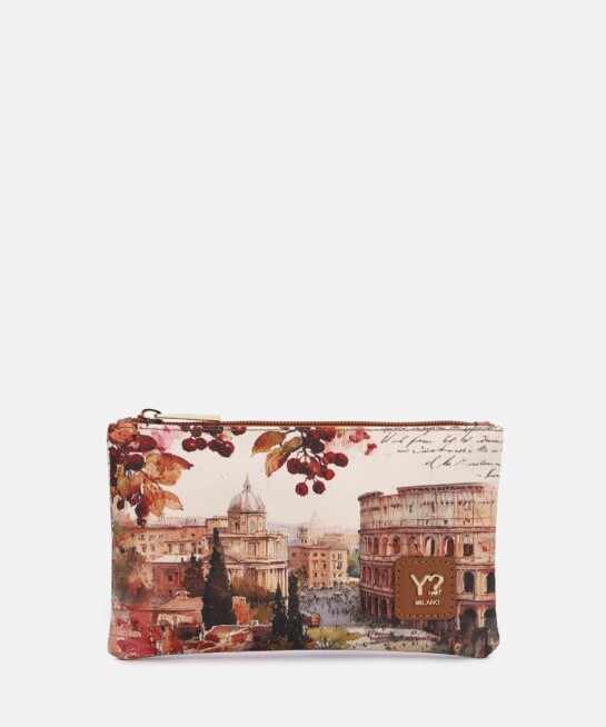 BORSA YES BAG -   Yes Bag Pochette Stampa Città Città DEAR ROME