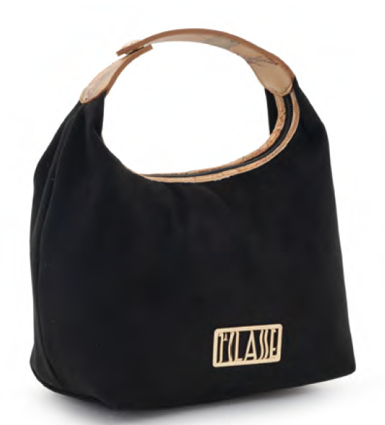 POCHETTE ALVIERO MARTINI - BEAUTY PICCOLO CON MANICOTTO BLACK